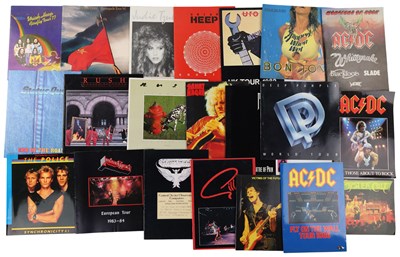 Lot 120 - HARD ROCK / METAL / ROCK CONCERT/TOUR PROGRAMMES - AC/DC / MONSTERS OF ROCK.