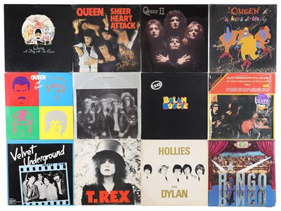 Lot 812 - ROCK, POP, LP, 12" COLLECTION INCLUDING QUEEN, T.REX