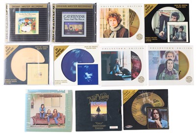 Lot 72 - FOLK, FOLK ROCK AND RELATED GOLD DISC CD COLLECTION