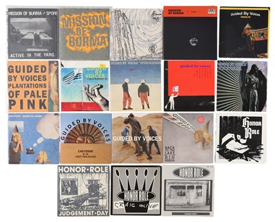 Lot 815 - US ALTERNATIVE, INDIE, PUNK 7" PACK INCLUDING MISSION OF BURMA, GUIDED BY VOICES AND HONOR ROLE