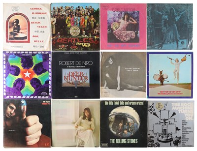 Lot 851 - ROCK BEATLES POP SOUNDTRACKS LPS, WITH TAIWANESE AND USA PRESSINGS