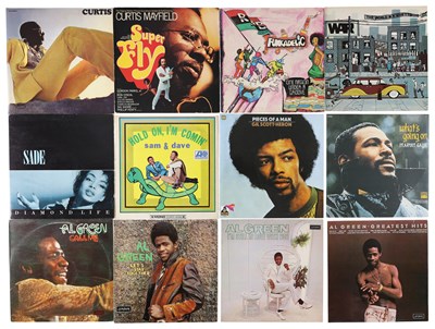 Lot 822 - SOUL, FUNK, DISCO LP COLLECTION INCLUDING SOME MODERN PRESSINGS