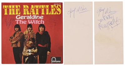 Lot 227 - RORY GALLAGHER - SIGNED CARD.