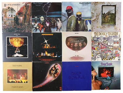 Lot 825 - HARD ROCK, POP, METAL LP AND 7" COLLECTION INCLUDING DEEP PURPLE, BLACK SABBATH