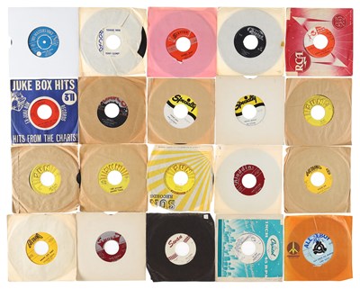 Lot 858 - USA & UK ORIGINAL 7" ROCK & ROLL, BEAT, SOUL - ROY CLARK, TERRY CLEMENT, JOE LUTCHER