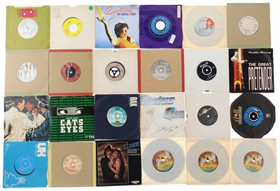 Lot 827 - LARGE POP, ROCK 7" COLLECTION INCLUDING ELO, RUSH