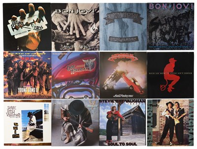 Lot 832 - 80'S ROCK, METAL LP COLLECTION INCLUDING JUDAS PRIEST, BON JOVI