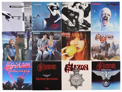 Lot 837 - SCORPIONS, SAXON, IAN GILLAN, MICHAEL SCHENKER GROUP LP PACK