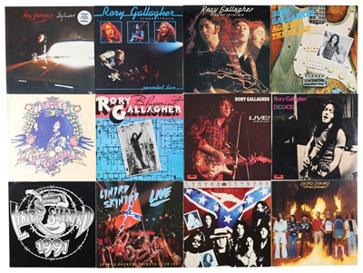 Lot 838 - RORY GALLAGHER, LYNYRD SKYNYRD, THE SENSATIONAL ALEX HARVEY GROUP, SANTANA LP PACK