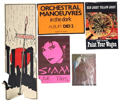 Lot 159 - POSTERS INC OMD / SPEAR OF DESTINY.