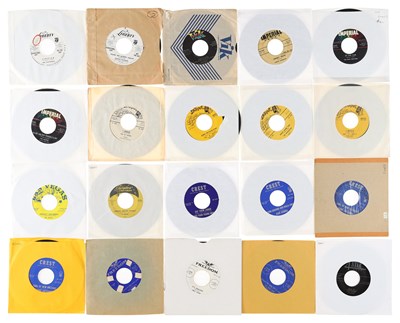 Lot 878 - USA ROCKABILLY, R&R, COUNTRY 7" SINGLES - THE PLAYTHINGS, MARGIE RAYBURN + MORE