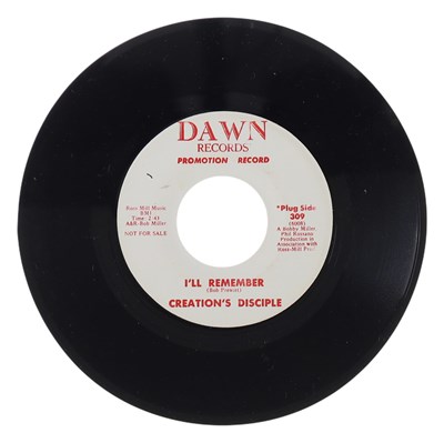 Lot 1 - CREATION'S DESCIPLE – PSYCHEDELIC RETRACTION US DAWN 7” (309)