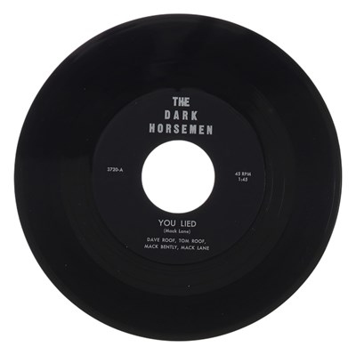 Lot 5 - THE DARK HORSEMEN – YOU LIED US THE DARK HORSEMEN 7” (3720)