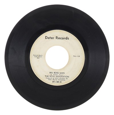 Lot 12 - THE SOUL GENERATION – I CAN'T SEE YOU US DATER RECORDS 7” (DT-1301)