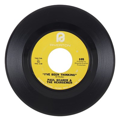 Lot 13 - PAUL BEARER & THE HEARSEMEN – I'VE BEEN THINKING US RIVERTON 7” (105)