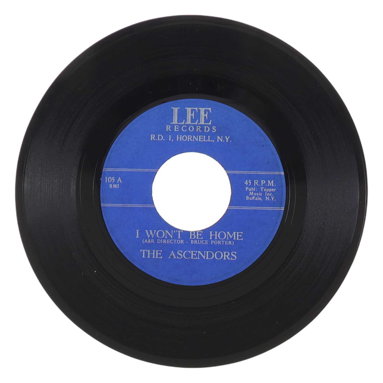 Lot 17 - THE ASCENDORS – I WON'T BE HOME US LEE RECORDS 7” (105)