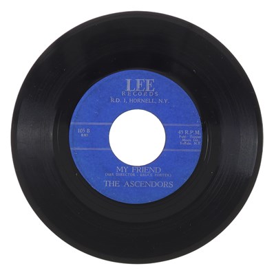 Lot 17 - THE ASCENDORS – I WON'T BE HOME US LEE RECORDS 7” (105)