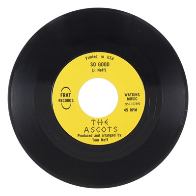 Lot 18 - THE ASCOTS – WHO WILL IT BE? US FRAT RECORDS 7” (ZTSC-107889 / ZTSC-107890)