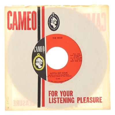 Lot 20 - THE BOLD – GOTTA GET SOME US CAMEO 7” DEMO (C-430)