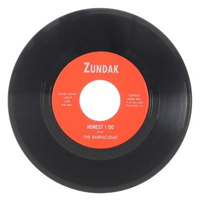 Lot 22 - THE BARRACUDAS – BABY GET LOST US ZUNDAK 7” (45-101)