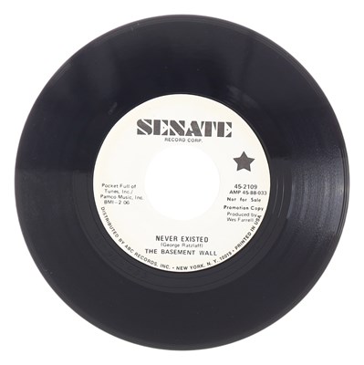 Lot 23 - THE BASEMENT WALL – NEVER EXISTED US SENATE RECORD CORP. 7” DEMO (45-2109)