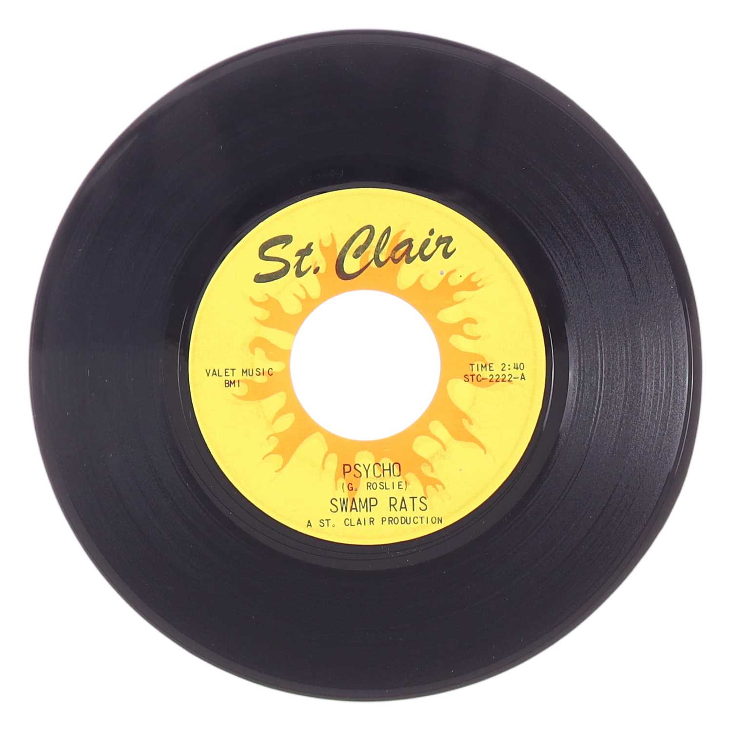 Lot 26 - SWAMP RATS – PSYCHO US ST. CLAIR 7” (STC-2222)