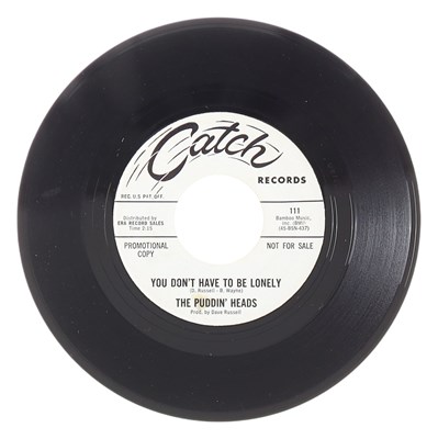 Lot 27 - THE PUDDIN' HEADS – YOU DON'T HAVE TO BE LONELY US CATCH 7” DEMO (111)