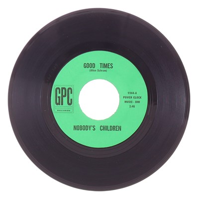 Lot 30 - NOBODY'S CHILDREN – GOOD TIMES US GPC RECORDS 7” (1944)