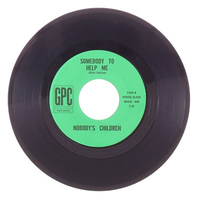 Lot 30 - NOBODY'S CHILDREN – GOOD TIMES US GPC RECORDS 7” (1944)