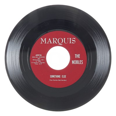 Lot 31 - THE NOBLES – (I HOPE I DON'T GET) HURT AGAIN US MARQUIS 7” (4991)