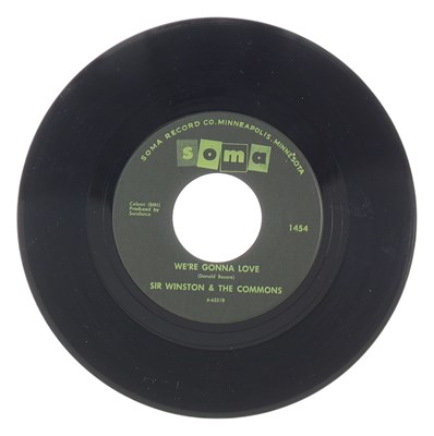 Lot 33 - SIR WINSTON & THE COMMONS – COME BACK AGAIN US SOMA 7” (1454)