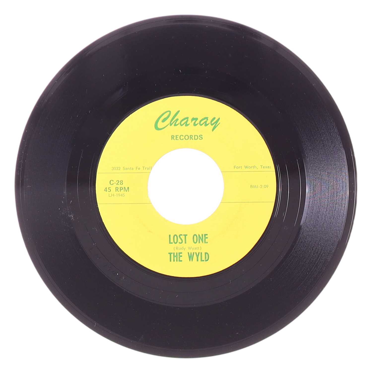 Lot 34 - THE WYLD – LOST ONE US CHARAY RECORDS 7” (C-28)