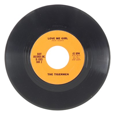 Lot 35 - THE TIGERMEN – CLOSE THAT DOOR US BUFF RECORDS INC. 7” (B-1005)