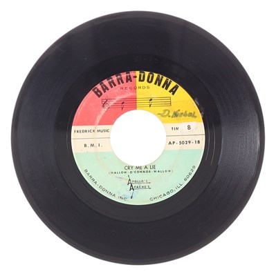 Lot 36 - APOLLO'S APACHES – "BOSS" (BE GOOD TO ME) US BARRA-DONNA 7” (AP-5029)
