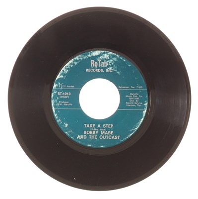 Lot 39 - BOBBY MABE AND THE OUTCAST – TAKE A STEP US ROTAB RECORDS, INC. 7” (RT-1013)