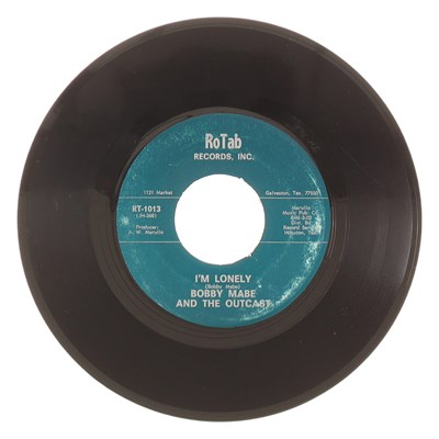Lot 39 - BOBBY MABE AND THE OUTCAST – TAKE A STEP US ROTAB RECORDS, INC. 7” (RT-1013)