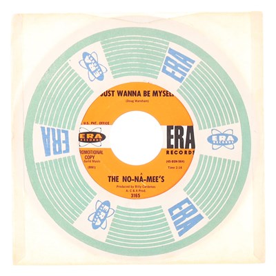 Lot 40 - THE NO-NA-MEE'S – GOTTA HOLD ON US ERA RECORDS 7” DEMO (3165)