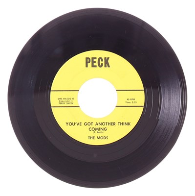 Lot 41 - THE MODS – YOU'VE GOT ANOTHER THINK COMING US PECK 7” (VERIFY)