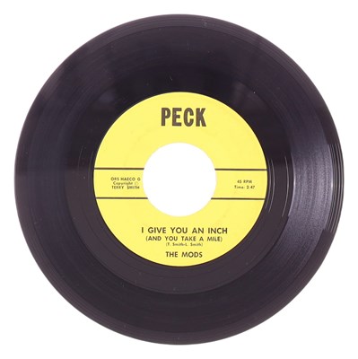 Lot 41 - THE MODS – YOU'VE GOT ANOTHER THINK COMING US PECK 7” (VERIFY)