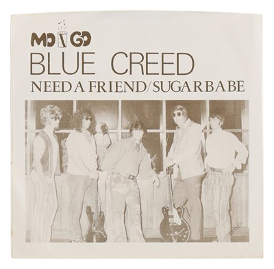 Lot 44 - BLUE CREED – NEED A FRIEND US MD I GO 7” (4570-1)