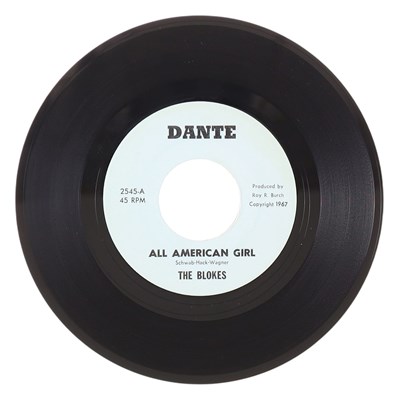 Lot 45 - THE BLOKES – ALL AMERICAN GIRL US DANTE 7” (2545)