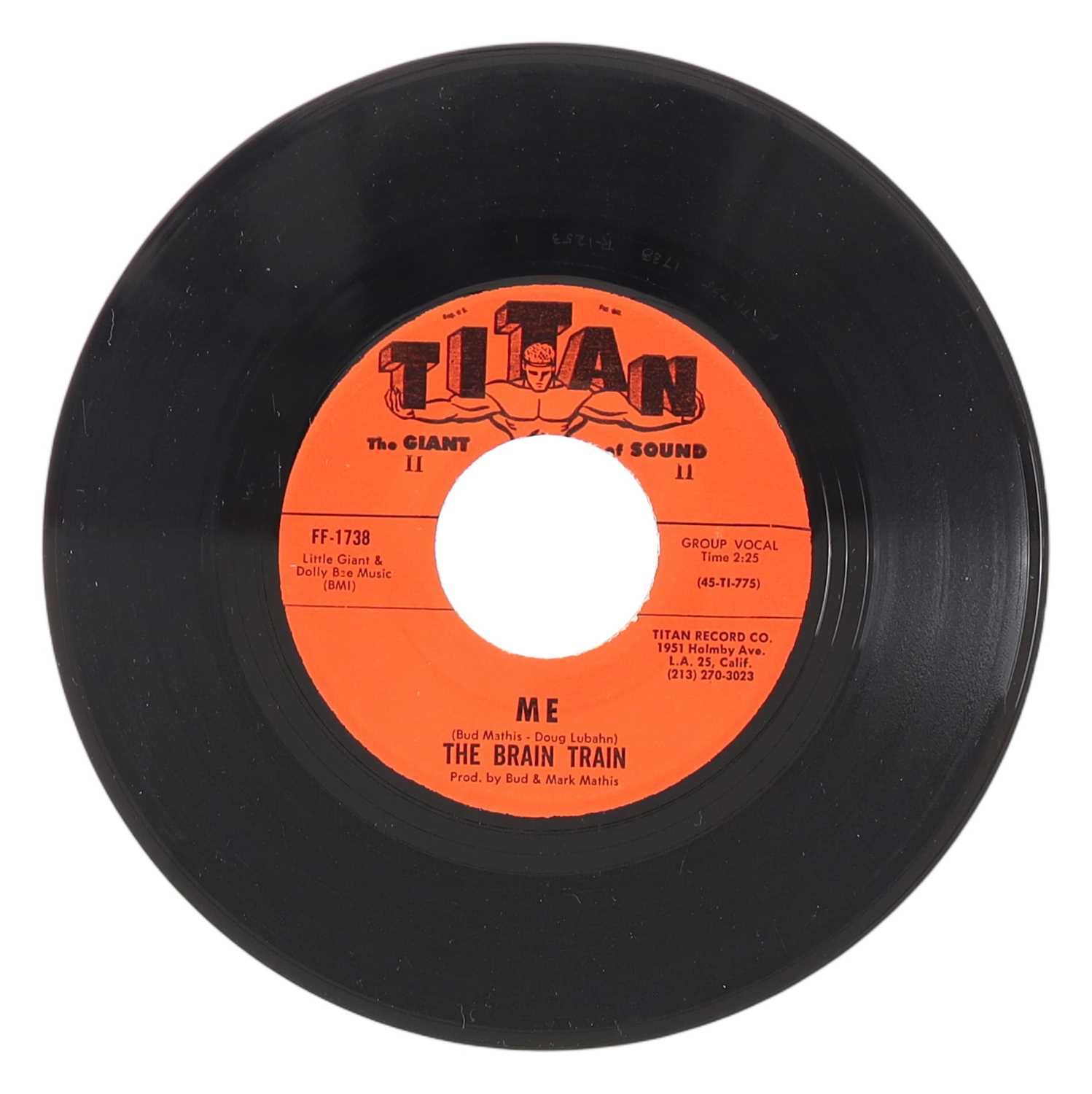 Lot 47 - THE BRAIN TRAIN – ME US TITAN 7” (FF-1738)