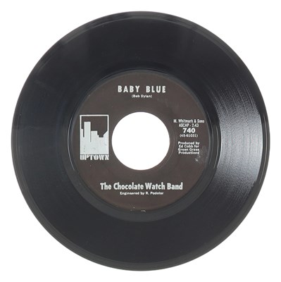 Lot 50 - THE CHOCOLATE WATCH BAND – BABY BLUE US UPTOWN 7” (740)