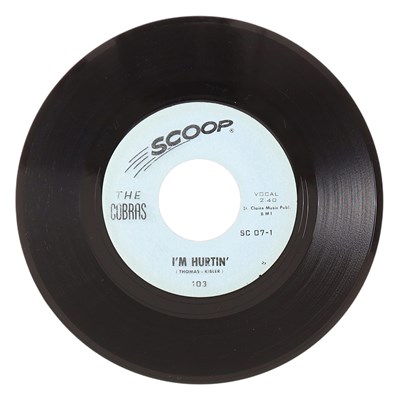 Lot 53 - THE COBRAS – I'M HURTIN' US SCOOP 7” (SC 07)