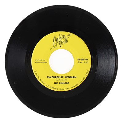 Lot 54 - THE CRUSADE – PSYCHEDELIC WOMAN US GOLDEN NORTH 7” (45-GN-103)