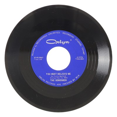 Lot 55 - THE BONDSMEN – YOU MUST BELIEVE ME US ORLYN 7” (8140-8843)