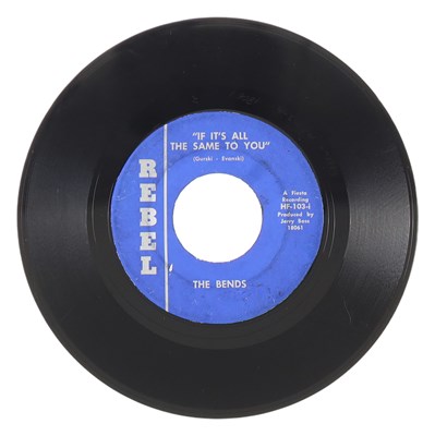 Lot 59 - THE BENDS – IF IT'S ALL THE SAME TO YOU US REBEL 7” (HF-103)