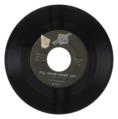 Lot 131 - THE GALABOOCHES – IT'LL NEVER WORK OUT US STAFF 7” (BP-188)
