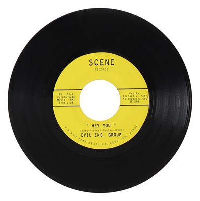 Lot 139 - EVIL ENC. GROUP – HEY YOU US SCENE 7” (SR 101)