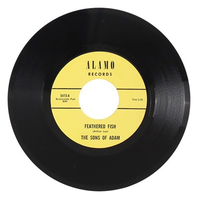 Lot 147 - THE SONS OF ADAM – FEATHERED FISH US ALAMO 7” DEMO (5473)